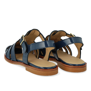 Sandal m. spænde, Blå
