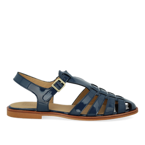 Sandal m. spænde, Blå
