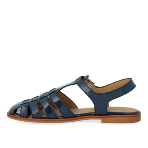 Sandal m. spænde, Blå