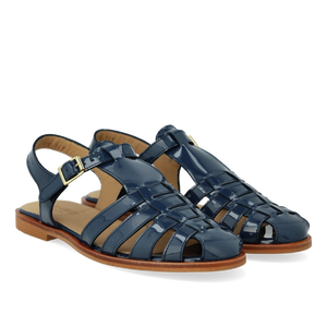 Sandal m. spænde, Blå