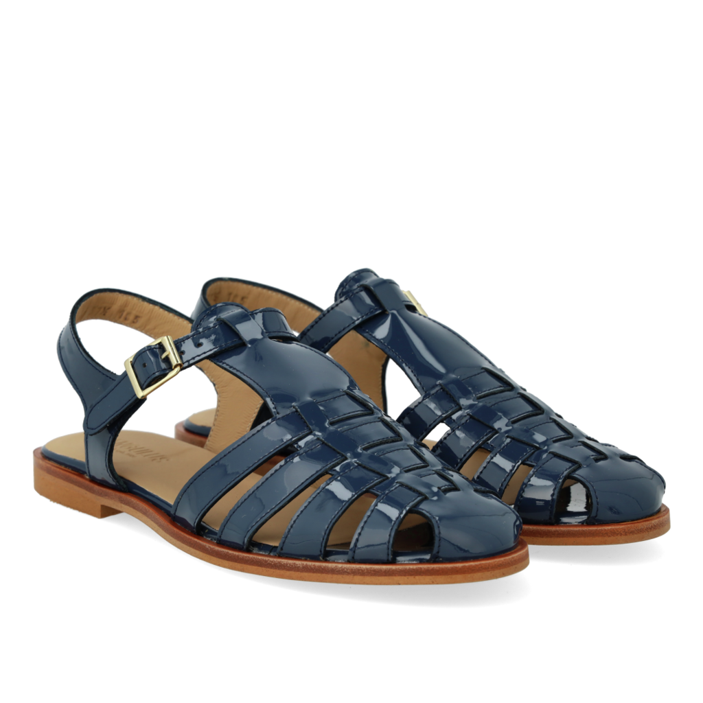 Sandal m. spænde, Blå
