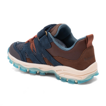 Indlæs billede til gallerivisning TEX-sneakers m. velcro, Brun/Navy
