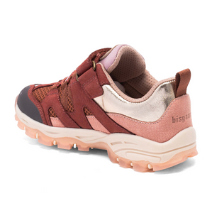 TEX-sneakers m. velcro, Bordeaux