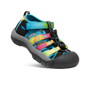 Outdoor sandal m. velcro, Regnbue