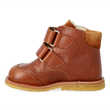 Indlæs billede til gallerivisning Begynder-TEX-støvle m. velcro, Cognac
