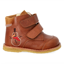 Indlæs billede til gallerivisning Begynder-TEX-støvle m. velcro, Cognac
