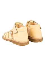 Indlæs billede til gallerivisning Begyndersandal m. velcro, Gul
