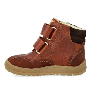 TEX-støvle m. velcro, Brun