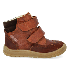 TEX-støvle m. velcro, Brun