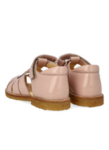 Indlæs billede til gallerivisning Sandal m. velcro, Rose Glitter
