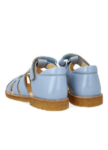 Indlæs billede til gallerivisning Sandal m. velcro, blå
