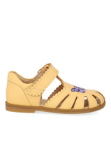 Indlæs billede til gallerivisning Sandal m. velcro, Gul

