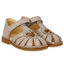 Indlæs billede til gallerivisning Sandal m. veclro, Beige

