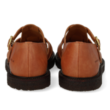 Indlæs billede til gallerivisning Sandal m. spænde, Cognac
