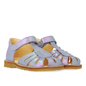 Sandal m. velcro, Lilla