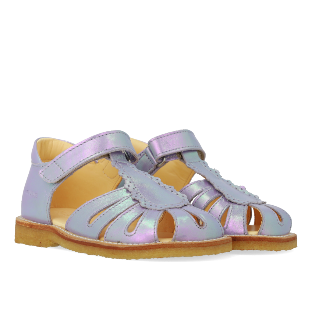 Sandal m. velcro, Lilla