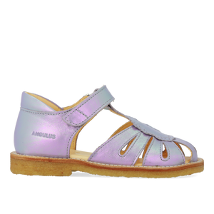Sandal m. velcro, Lilla