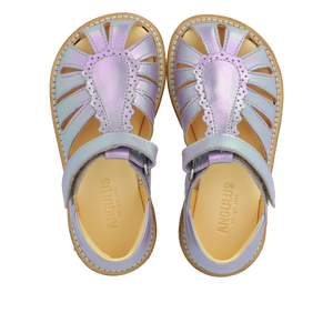Sandal m. velcro, Lilla