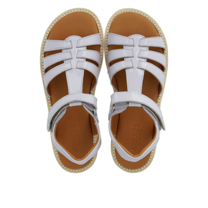 Sandal m. velcro, Lilla