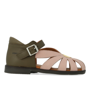 Sandal m. spænde, Rose