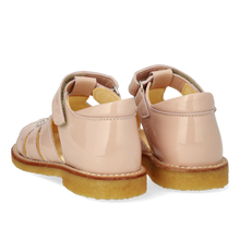 Indlæs billede til gallerivisning Sandal m. velcro, Rosa Glitter
