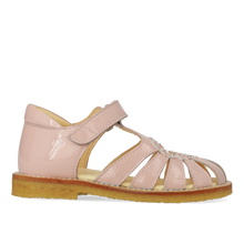 Indlæs billede til gallerivisning Sandal m. velcro, Rosa Glitter
