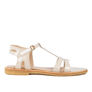 Sandal m. spænde, Beige