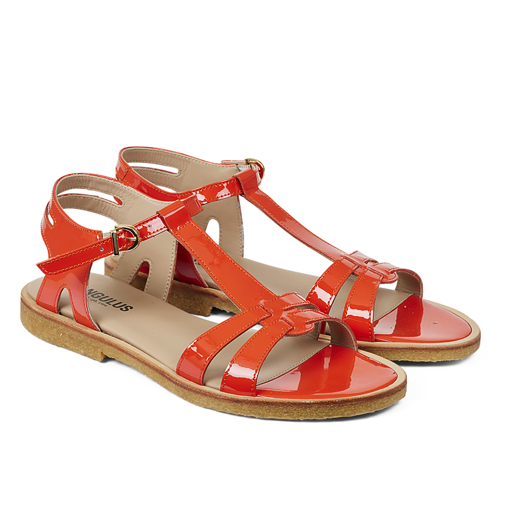 Sandal m. spænde, Coral