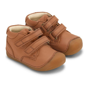 Begyndersko m. velcro, Cognac