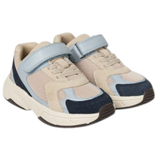 Indlæs billede til gallerivisning Sneakers m. velcro, Lyseblå
