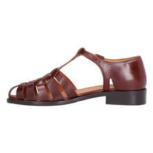 Indlæs billede til gallerivisning Sandal m. spænde, Brun
