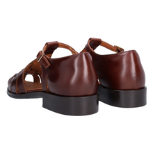 Indlæs billede til gallerivisning Sandal m. spænde, Brun
