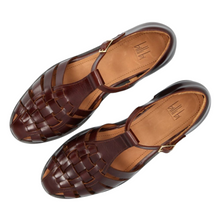 Indlæs billede til gallerivisning Sandal m. spænde, Brun

