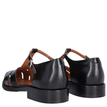Indlæs billede til gallerivisning Sandal m. spænde, Sort
