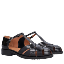 Indlæs billede til gallerivisning Sandal m. spænde, Sort
