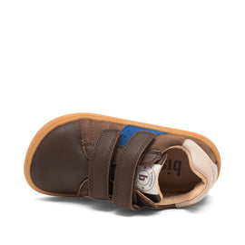 Sneakers m. velcro, Brun
