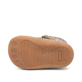 TEX-støvle m. velcro, Zebra