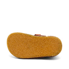 Indlæs billede til gallerivisning Begyndersandal m. velcro, Cognac
