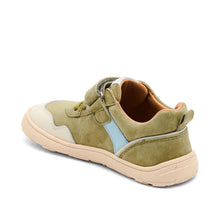 Indlæs billede til gallerivisning Sneakers m. velcro og snøre, Grøn
