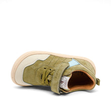Indlæs billede til gallerivisning Sneakers m. velcro og snøre, Grøn
