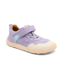 Indlæs billede til gallerivisning Sneakers m. velcro og snøre, Lilla
