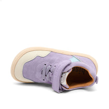 Indlæs billede til gallerivisning Sneakers m. velcro og snøre, Lilla
