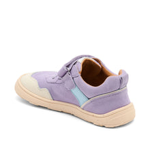 Indlæs billede til gallerivisning Sneakers m. velcro og snøre, Lilla
