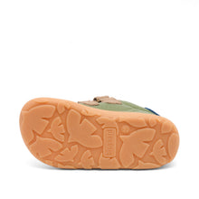 Indlæs billede til gallerivisning Sneakers m. velcro, Beige/Grøn
