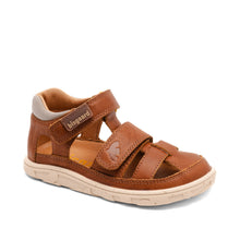 Indlæs billede til gallerivisning Sandal m. velcro, Brun
