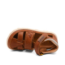 Indlæs billede til gallerivisning Sandal m. velcro, Brun

