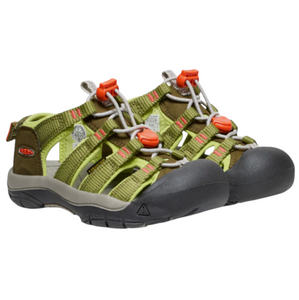 Outdoor sandal m. velcro, Army