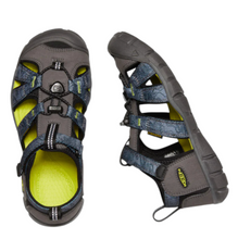 Indlæs billede til gallerivisning Outdoor sandal m. velcro, Grå
