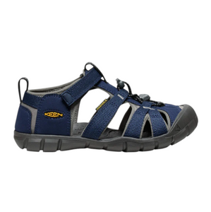Outdoor sandal m. velcro, Navy