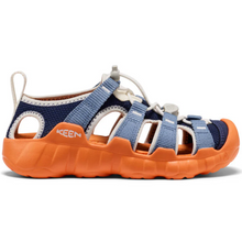 Indlæs billede til gallerivisning Outdoor sandal m. velcro, Orange/blå
